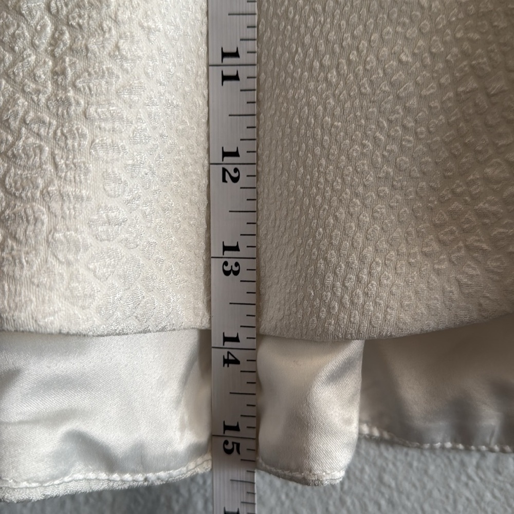 Seek The Label White Textured Mini Skirt Size XS - Picture 5 of 6